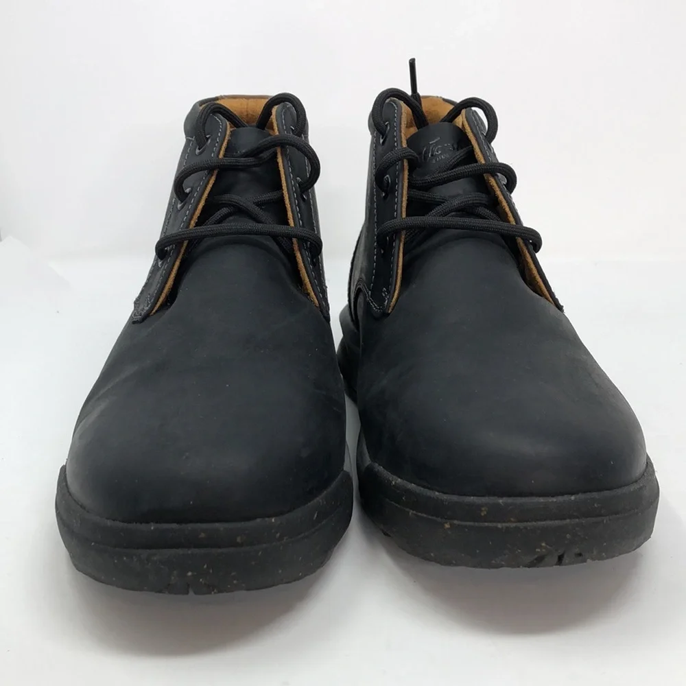 Florsheim Men’s Trailmax Black Leather Chukka Boots - Size 8.5 Wide